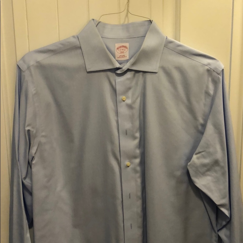 Brooks Brothers Blue Button Down Dress Shirt